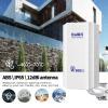 KuWFi 300Mbps Outdoor Wireless Bridge Kit - 1KM Long Range Point to Point System for CCTV, Starlink Signal Extension & Network Backbone, with 100Mbps Port, 2.4Ghz CPE view 4