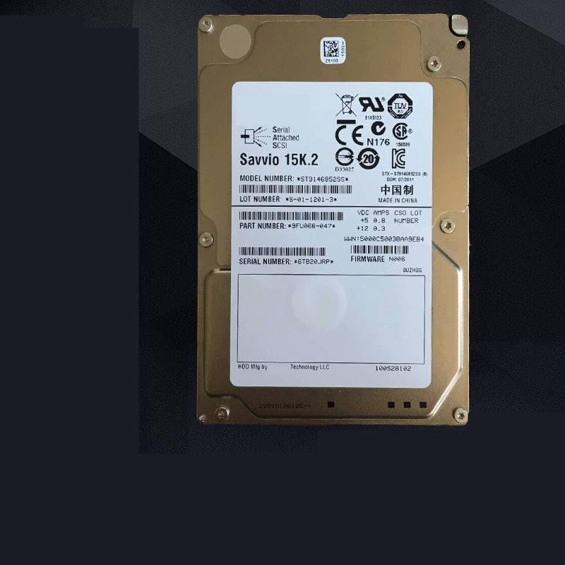 HDD for 146GB 2.5" 15K2 SAS 6 Gb/s 16MB for Internal HDD for Enterprise Class HDD for ST9146852SS