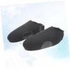 balacoo 1pair Adjustable Protective Shoe Covers for Ice Skating Windproof Scratch-Resistant Elastic Booties Lightweight and Durable Design Black for Outdoor Sports and Activities view 4