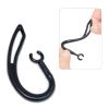 YNIBST Replacement Ear Hooks for Walkie Talkie Bluetooth Headset,Flexible Two Way Radio Earpiece Small Clamp Ear Loop Clips (Black, Set of 6) view 2