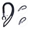 YNIBST Replacement Ear Hooks for Walkie Talkie Bluetooth Headset,Flexible Two Way Radio Earpiece Small Clamp Ear Loop Clips (Black, Set of 6) view 3