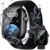 Parsonver Built-in GPS Smart Watch for Men Women with Bluetooth Calling, GPS Fitness Activity Tracker 100+ Sport Modes, Heart Rate Sleep Monitor, Waterproof Pedometer for Android & iPhone(Two Bands) view 1