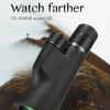 Monocular Telescope, 10-30x50 High Power Monocular Low Night Vision, Waterproof Zoom Monocular for Adults Bird Watching Hiking Traveling Concert Sport Game view 2