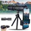 GeRRiT Monocular Telescope for Smartphone,12X50 High Power HD Telescopes with Tripod BAK4 Clip for Universal Phone,Prism Waterproof for Bird Watchi view 3