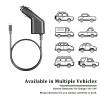 5RM Radio Car Charger Cable USB-C Rapid Charging for UV-K6 Two Way Radio 12V-24V Long Cable with LED Indicator for UV-17R Walkie Talkie Accessories view 2