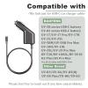 5RM Radio Car Charger Cable USB-C Rapid Charging for UV-K6 Two Way Radio 12V-24V Long Cable with LED Indicator for UV-17R Walkie Talkie Accessories view 3