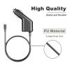 5RM Radio Car Charger Cable USB-C Rapid Charging for UV-K6 Two Way Radio 12V-24V Long Cable with LED Indicator for UV-17R Walkie Talkie Accessories view 4