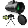 Monocular Telescope, High Magnification 4060 Adult Monocular with Mobile Phone Holder Tripod BAK4 Prism FMC Lens Handheld Monocular Telescope Suitable for Bird Watching Concert Trip view 1