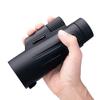 10x50 Monocular Telescope, Waterproof BAK4 Prism FMC Lens Monocular Compact with Monocular with Backpack for Bird Watching Theater Concerts Sport G view 2