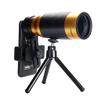 GeRRiT Monocular Telescope Compact Retractable Zoom Telescope Wide Angle Prism Scope Telescope with Phone Clip Tripod view 1
