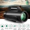 Monocular Telescope, 12X50 High Power HD Monocular with Phone Holder Tripod - Waterproof Durable and Clear FMC BAK4 Prism for Bird Watching Camping Hiking Match Double The Comfort view 4