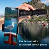 Monocular Telescopic Telescope/High-Power Night Vision HD Telescope/Metal Lens Body/Stretch Zoom/External Mobile Phone,A view 2