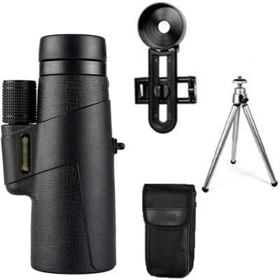 Monocular Telescopes Spotting Telescope Life Waterproof FMC Multilayer Coating 42mm Large Caliber with 15cm Tripod Special Mobile Phone Shooting Stand Portable Travel