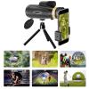 GeRRiT 12-16X60 Monocular Telescope, Telescope, Waterproof High Power Spotting Telescope for Adults and Kids, Monocular for Bird Watching Hiking Hunting Traveling view 3