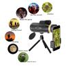 GeRRiT 12-16X60 Monocular Telescope, Telescope, Waterproof High Power Spotting Telescope for Adults and Kids, Monocular for Bird Watching Hiking Hunting Traveling view 4
