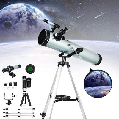Astronomical Telescope,Zoom 350X HD Outdoor Monocular Space Telescope,700/125mm Astronomical Refractor Scope Telescope