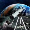 Astronomical Telescope,Zoom 350X HD Outdoor Monocular Space Telescope,700/125mm Astronomical Refractor Scope Telescope view 2