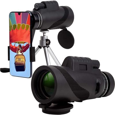 40X60 Monocular Telescope by Strong Impact, BAK4 Monocular Compact Telescope High Power Prism Monocular Telescope Zoom Monocular for Adults Zoom - Double The Comfort