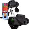 40X60 Monocular Telescope by Strong Impact, BAK4 Monocular Compact Telescope High Power Prism Monocular Telescope Zoom Monocular for Adults Zoom - Double The Comfort view 1
