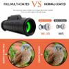 Monocular Telescope,40X60 High Power HD Monocular with Smartphone Holder Tripod for Bird Watching Camping Sightseeing view 4