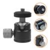 jojofuny Aluminum Alloy Spherical Gimbal Rotation for Ball Head Base Adapter Camera Mount for Tripod view 4