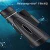 18x62 Monocular Telescope Compact Waterproof ED Glass with Tripod Phone Clip Telescope view 4