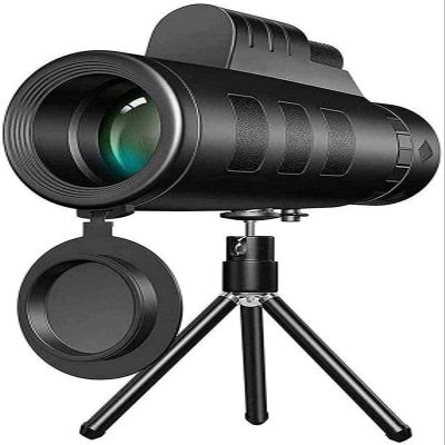 Monocular Telescope, High Definition Monocular Telescope, 40x60 Monoculars for Smartphone with Smartphone Holder & Tripod, Waterproof and Anti-fogging Monocular Scope