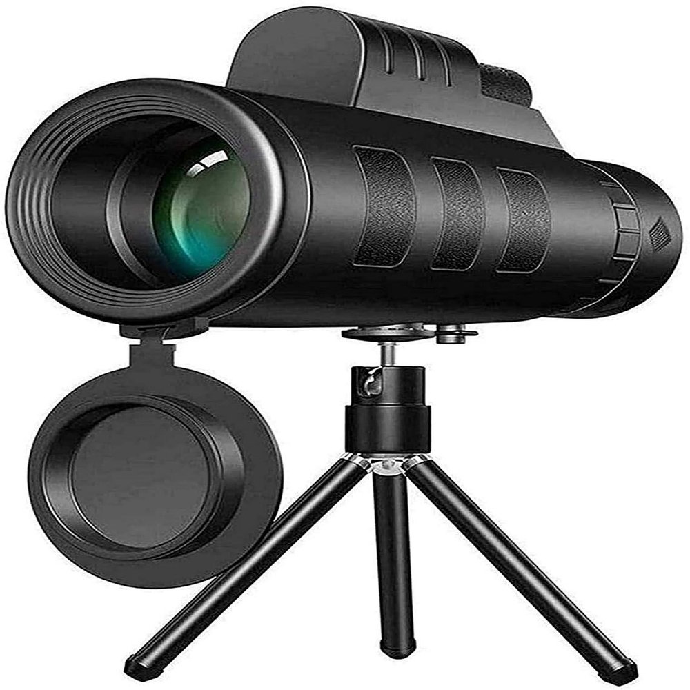 Monocular Telescope, High Definition Monocular Telescope, 40x60 Monoculars for Smartphone with Smartphone Holder & Tripod, Waterproof and Anti-fogging Monocular Scope