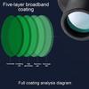 40x60 Monocular Telescope, Monocular for Mobile Phone Night Vision Professional Handheld HD Outdoor Monocular for Hunting Hiking - Double The Comfort view 2