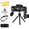 GeRRiT Monocular Telescope for Smartphone, 40X60 Monocular Eyepiece Telescope with Smartphone Holder and Tripod for Bird Watching/Camping/Hiking/Travelling/Hunting view 4
