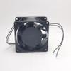 126LF 2182 Fan Ball Bearing 115V 0.13A/0.1A 10W/8W 50Hz/60Hz 2750RPM/3250RPM 26.49CFM/31.78CFM 30dB/35dB Flange Mount view 2