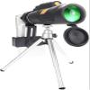 GeRRiT Monocular Telescope,12X50 High Power HD Monocular for Bird Watching with Holder Tripod Spring Clip Night Vision Function Camping Hiking - Double The Comfort view 1