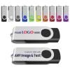Personalized Flash Drives 256MB, Wooolken Customizable USB 2.0 Thumb Drives 10/20/50/100 Pack, Logo Memory Stick Custom Flash Drive Engraved Logo (Mixcolors) view 1
