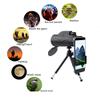 Monocular Telescope, 80X100 Waterproof Monocular with Phone Holder and Tripod, Spotting Telescope for Bird Wildlife Watching Camping Travelling view 3