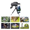 Monocular Telescope, 80X100 Waterproof Monocular with Phone Holder and Tripod, Spotting Telescope for Bird Wildlife Watching Camping Travelling view 4