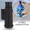 GeRRiT 10x40 HD Monocular Telescope, Portable Waterproof Single Telescopes Monocular Kit with Phone Clip, Phone Adapter and Tripod for Bird Watching, Camping, Traveling view 3