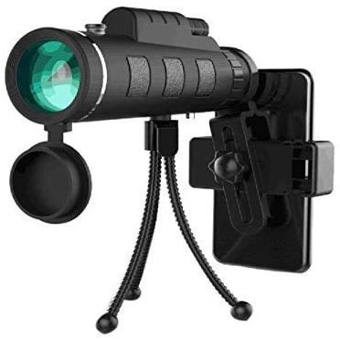 GeRRiT Monocular Telescope 4060 Monocular High Powered Telescope HD Mobile Phone Portable Telescope for Bird Watching Hiking Hunting Camping Wildlife Double The Comfort