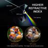 High Magnification 10-3050 Monocular Telescope, Zoom HD Waterproof Anti-Fog Monocular Telescope BAK4 Prism Handheld Portable Monocular Telescope Suitable for Bird Watching Animal Camping view 3