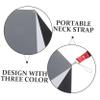 jojofuny 18degree Large for Photography Neutral Balance Card with Strap for DSLR and Video Camera Calibration Durable Construction Versatile Black White and Gray Design view 3
