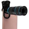 18 Monocular Telescope, with Mobile Phone Holder Tripod HD Waterproof Monocular Telescope BK4 Prism Multi-Coated Optical Lens Pocket Monoculars Suitable for Sightseeing Bird Watching view 2