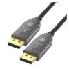 MeLphi Dp Fiber Optic Cable Version 1.4 8K144hz Engineering e-Sports Grade high-Definition Cable Computer Monitor Connection Cable Fiber Optic dp Cable (Size : 20 Meters) view 1