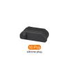 Rebower Anti Dust Cap Cover Silicone Micro Male Port,[for Micro Female Port,for Laptop Port] - 11 x 1.3mm/Black/10 Pcs view 3