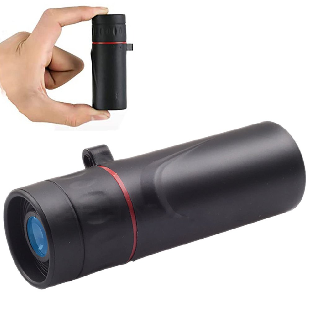 Pocket Monocular Telescope, 3025 Mini Ultra-Light Portable Waterproof Zoom Monoculars FMC Lens HD Monocular Telescope with Mobile Phone Telescopic Clip Suitable for Camping Traveling Hiking