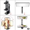 FlexiMount Pro Adjustable Overhead Tripod Phone Stand with Desk Clamp, RC Monitor Mirror & Mic Arm for iPhone, YouTube, Zoom, Live Streaming, Video Meeting, Vlog Recording view 4