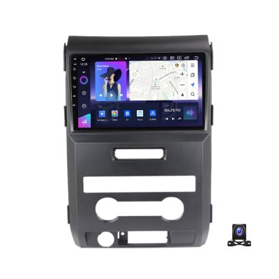 EsaSam 9 Inch Android 13 Car Stereo Multimedia Car Radio for Ford F150 P415 Raptor 2008~2014 GPS Navigation MP5 Player with 4G/USB/RDS/DSP/Carplay/Auto+ AHD Backup Camera,A,8 Core NF7 8G+256G