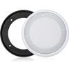 Unifizz 2PCS 6.5in Car Ceiling Speaker Grille Covers - White Round Commercial Speaker Grill for 6.5 Inch Speaker - Speaker Decorative Ring DIY Accessory view 3