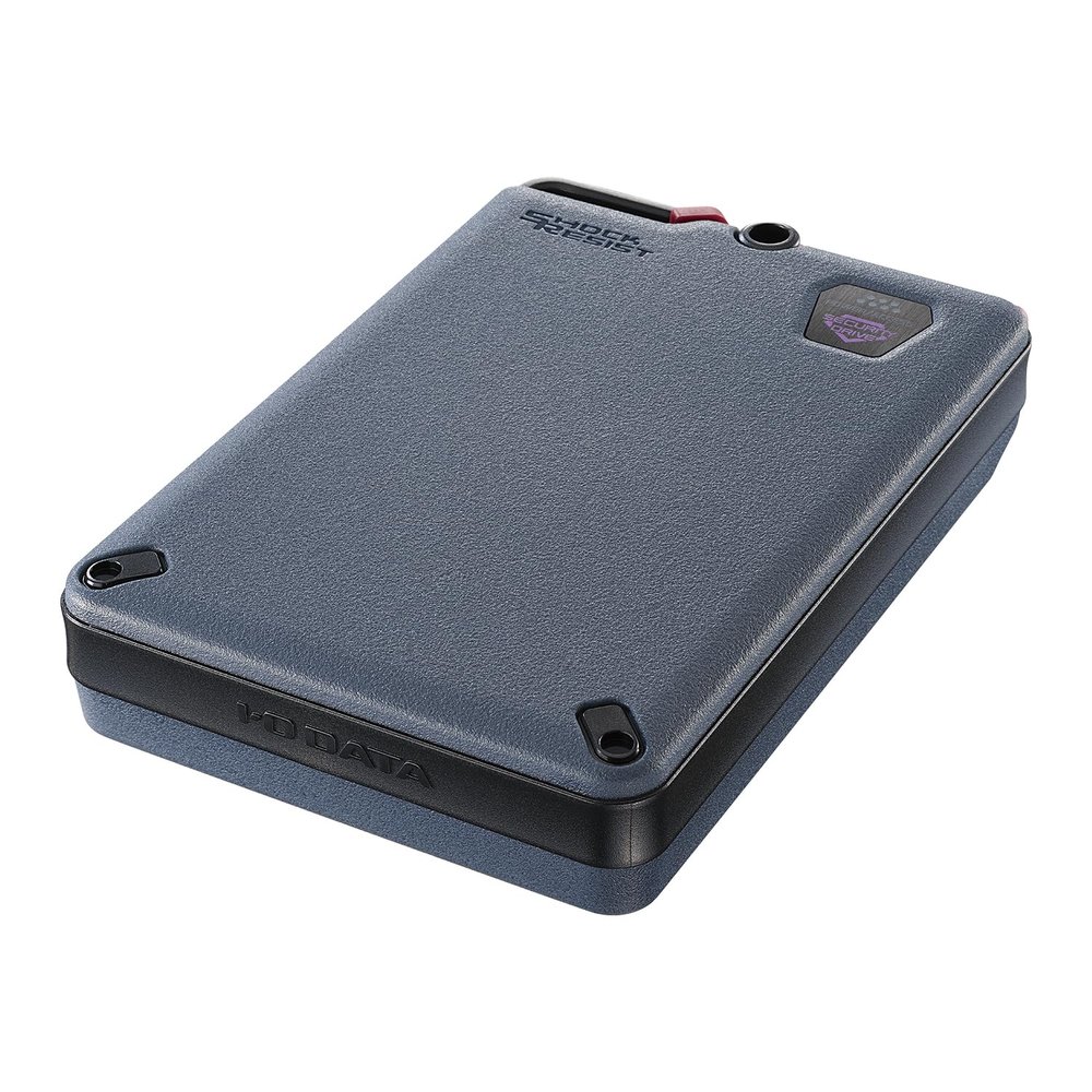 IODATA HDPD-SUTC4 Security Hard Drive BizDAS 4TB Hardware Encryption Password Lockable Shockproof Portable Hard Drive USB 5Gbps Support Japanese Manufacturer