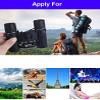 Telescopes 40x22 HD Powerful Binoculars 2000M Long Range Folding Mini Telescope FMC Optics for Sports Outdoor Camping Travel PhoneTelescopes view 4