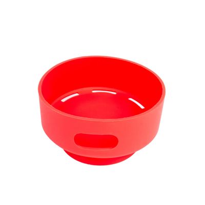 BUTIFULSIC Silicone Protective Case Cover Suction Cup Base for Generation Portable and Easy to Install Weatherproof Design Red for Home and Travel Use
