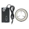 Joebo Microscope Kit 144/60 LED Ring Light Adjustable Lamp 6500K 110V 220V for Industrial Stereo Trinocular Microscope Monocular Video H_DMI Camera Microscope Lens Adapters (Color : 144 LED) view 1